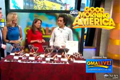 Raw Chocolate Love Air's On "Good Morning America"