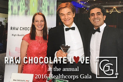 Raw Chocolate Love was proud to participate in the 2016 Healthcorps Gala
